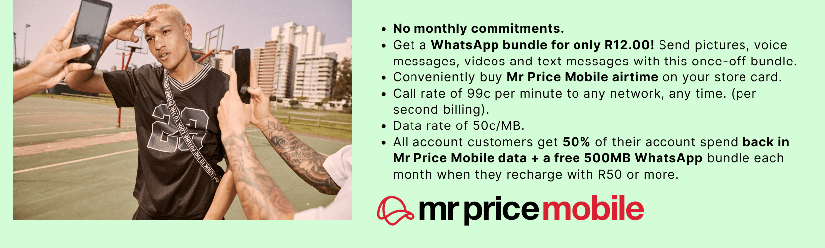 Mr Price Money Airtime and Data bundle prices