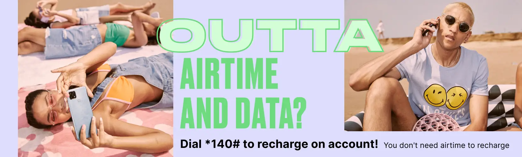 Dial *140# to recharge your airtime