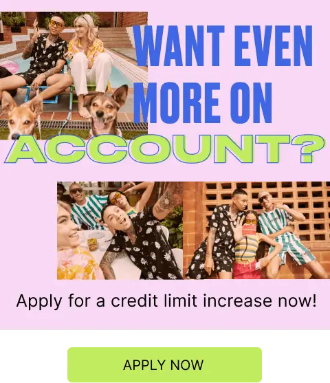 Apply for a credit limit increase